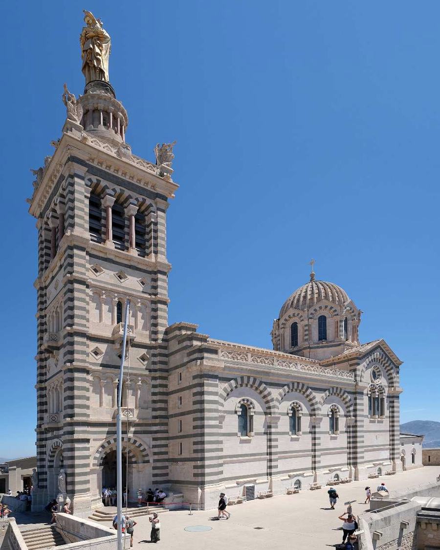 La basilique Notre-Dame de la Garde, Marseille